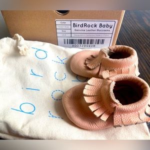 SOLD! 3 pairs of Bird Rock Baby genuine leather moccasins & Mary Jane’s!